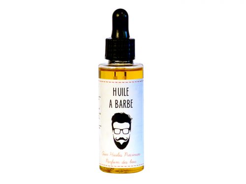 huile barbe hommes