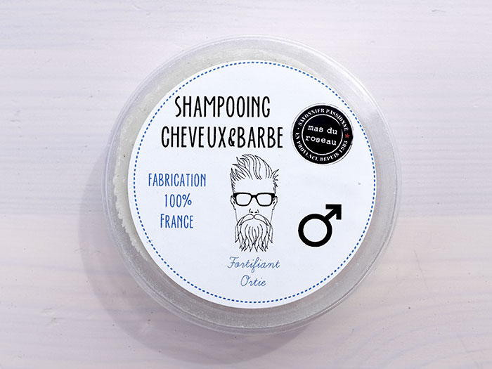 shampooing cheveux et barbe Mas Du Roseau